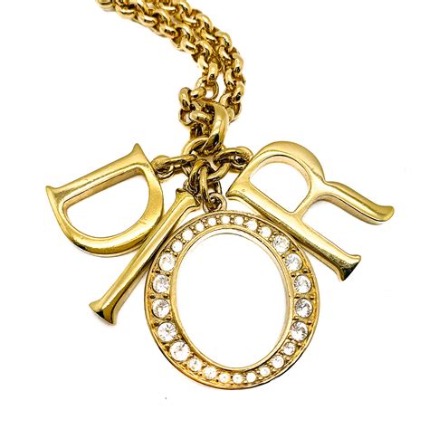 dior diorrific charm|christian dior necklaces for women.